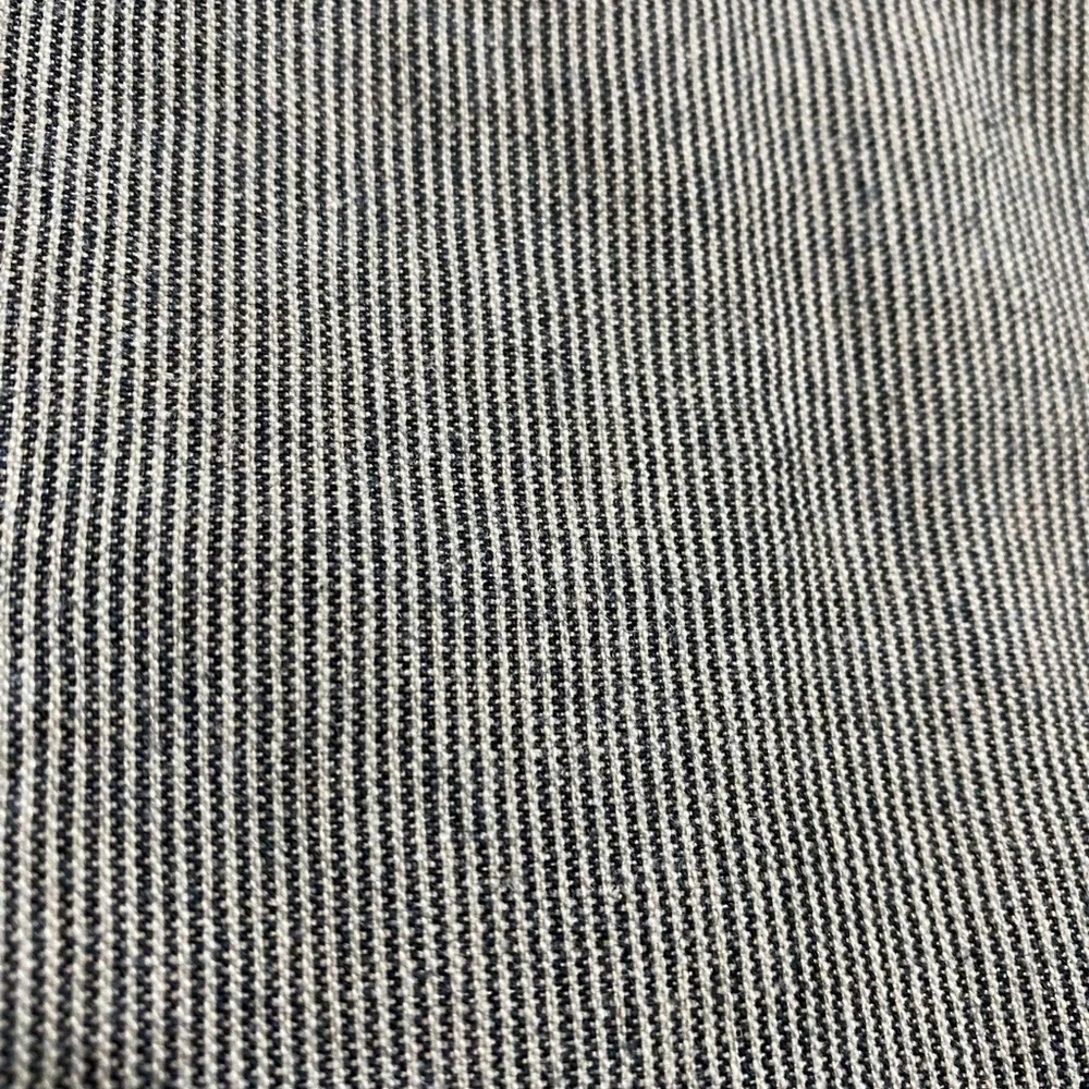 Banana Republic Men's Linen Blend Brown Stripe Straight Jeans Pants.  31X32